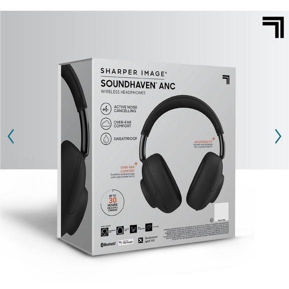 NIB Sharper Image Soundhaven Active Noise
Cancelling Over Ear Headphones - Picture 10 of 15